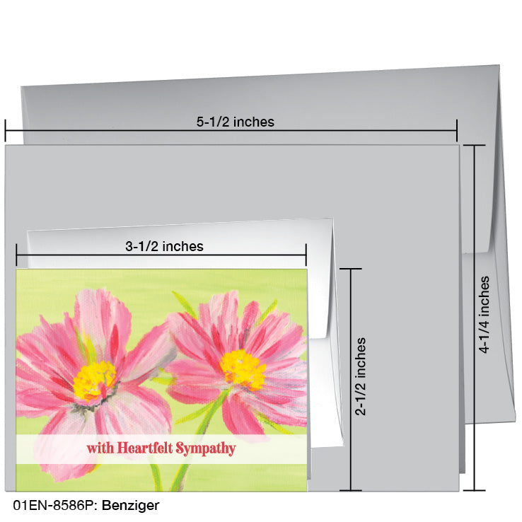 Benziger, Greeting Card (8586P), Enclosure Card, www.printedcanvas.com