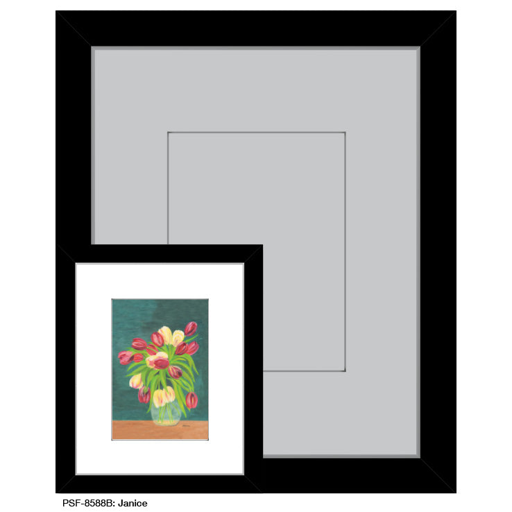 Janice, Print (#8588B), Print Matted, www.printedcanvas.com