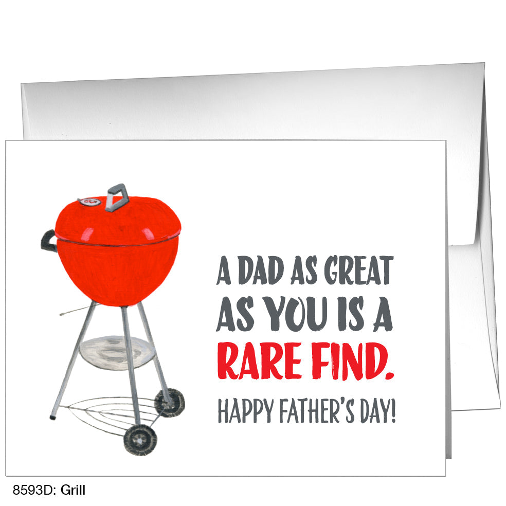 Grill, Greeting Card (8593D), A2, printedcanvas.com