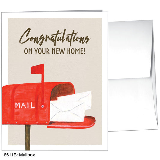 Mailbox, Greeting Card (8611B), Front, www.printedcanvas.com