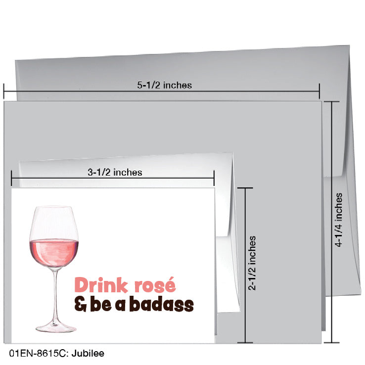 Jubilee, Greeting Card (8615C), Enclosure, www.printedcanvas.com