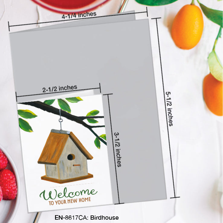 Birdhouse, Greeting Card (#8617CA)