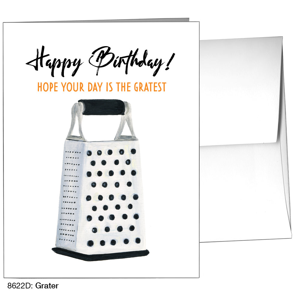 Grater, Greeting Card (8622D)