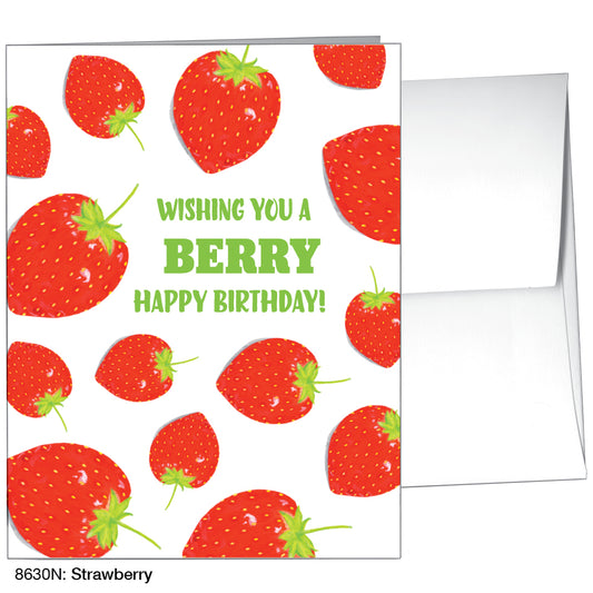 Strawberry, Greeting Card (8630N)