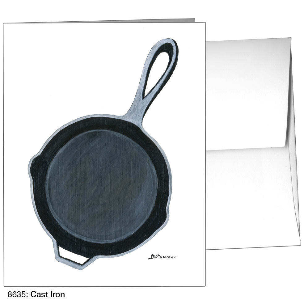 Cast Iron, Greeting Card (8635B), A2 Card Front, www.printedcanvas.com