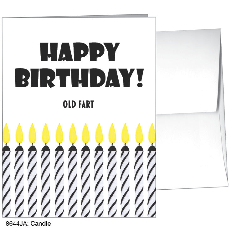 Candle, Greeting Card (8644JA)