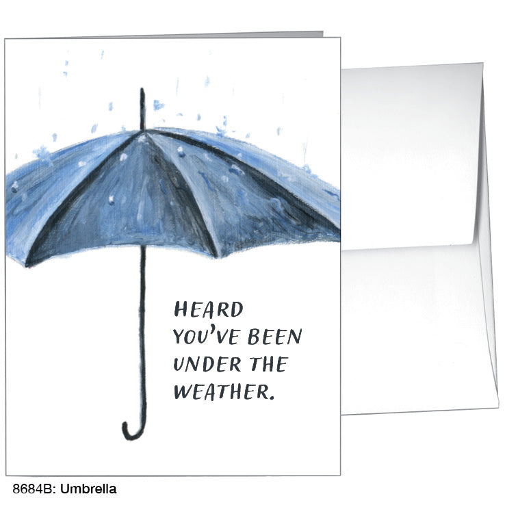 Umbrella, Greeting Card (#8684B)