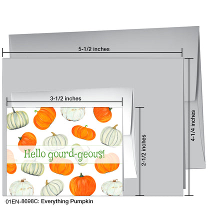 Everything Pumpkin, Greeting Card (8698C)