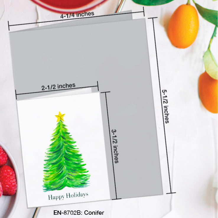 Conifer, Greeting Card (#8702B)