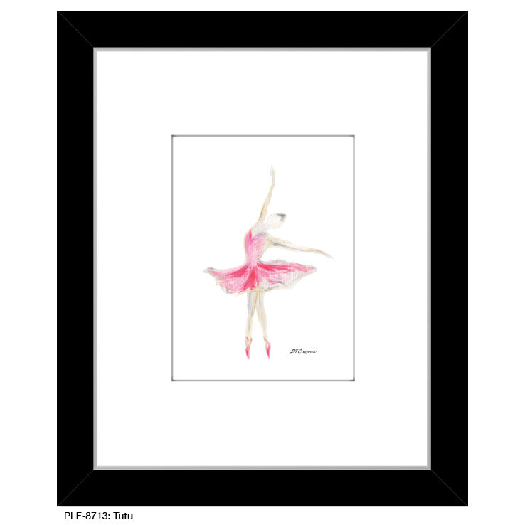 Tutu, Print (#8713C), Print Matted, www.printedcanvas.com