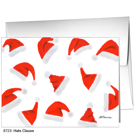 Hats Clause, Greeting Card (8723)