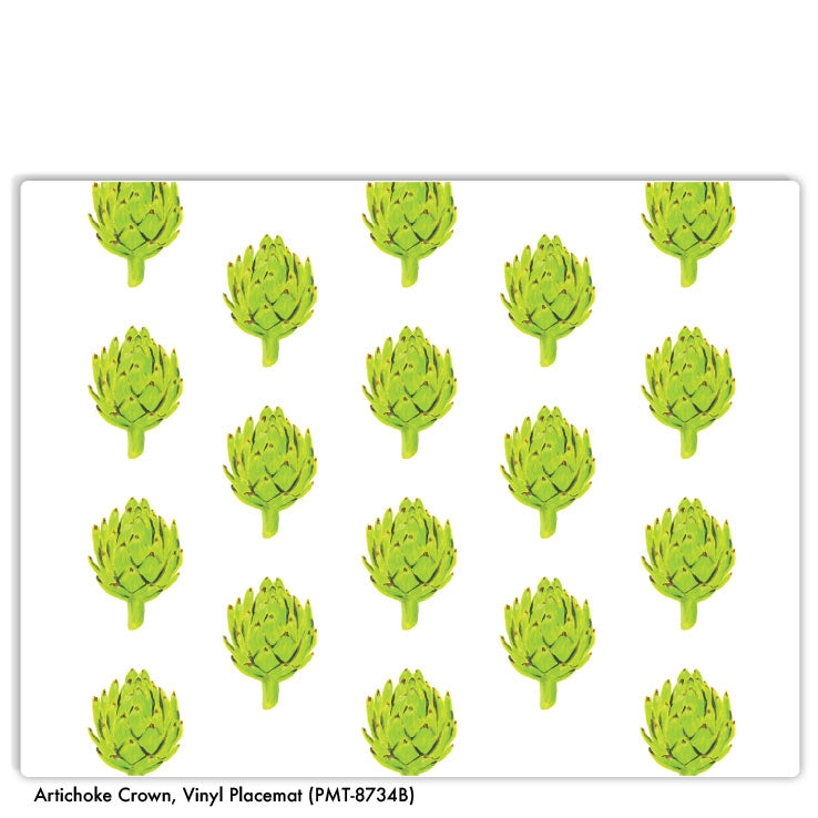 Artichoke Crown, Vinyl Placemat (PMT-8734B)