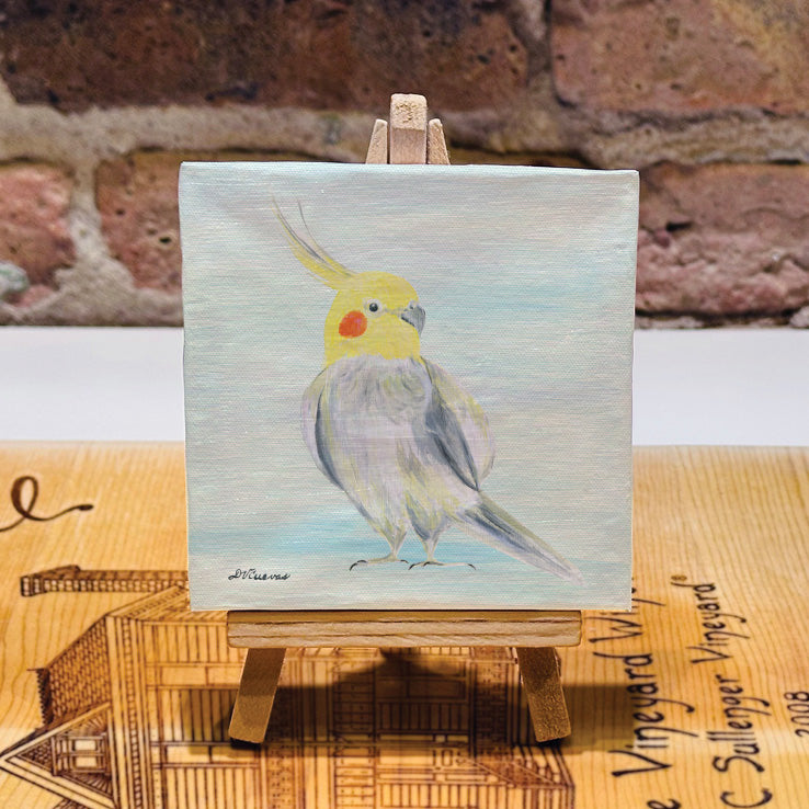 Cockatiel, Mini Artwork (MA-8745C)