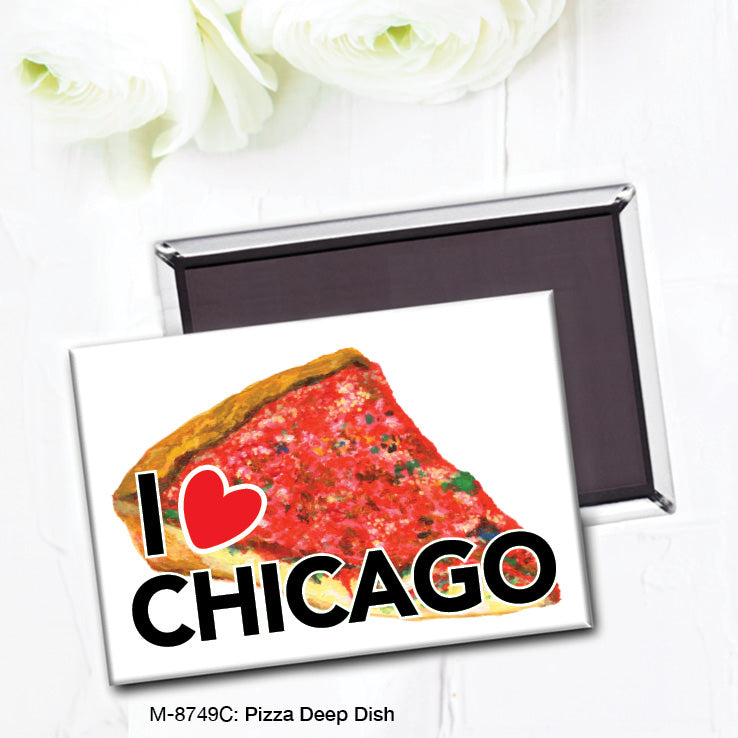 Pizza Deep Dish, Magnet (M-8749C)