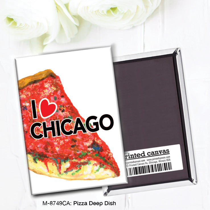 Pizza Deep Dish, Magnet (M-8749CA)