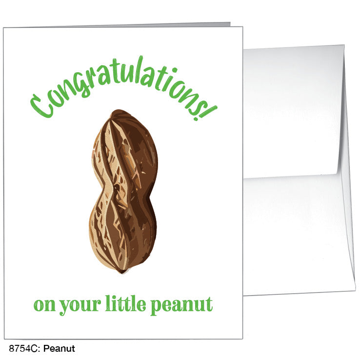 Peanut, Greeting Card (8754C), A2 Card Front, www.printedcanvas.com