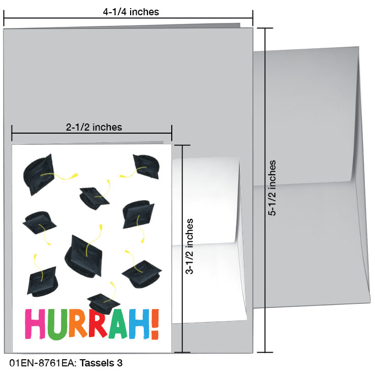 Tassels 3, Greeting Card (8761EA), Enclosure, www.printedcanvas.com