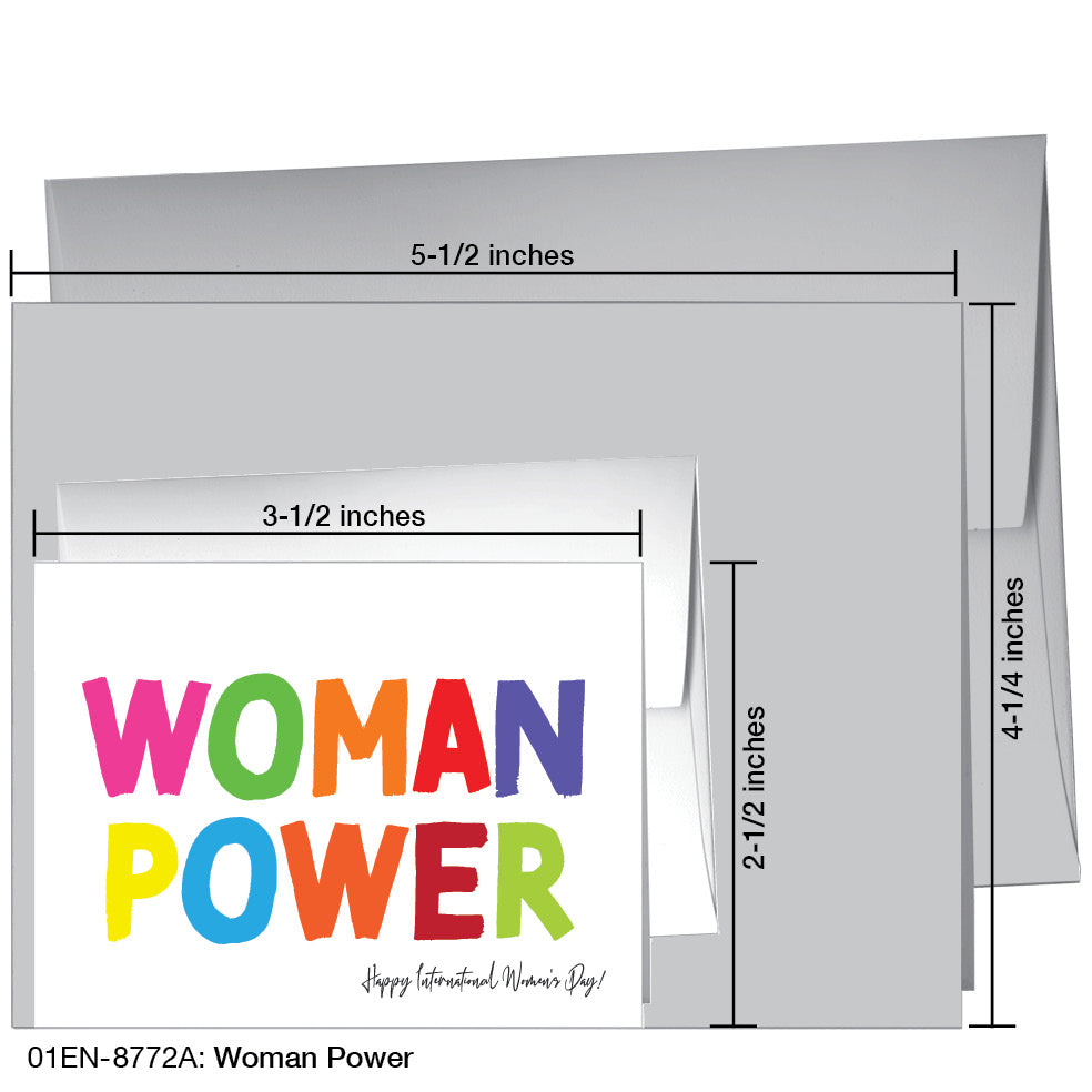 Women Power, Greeting Card (8772A)