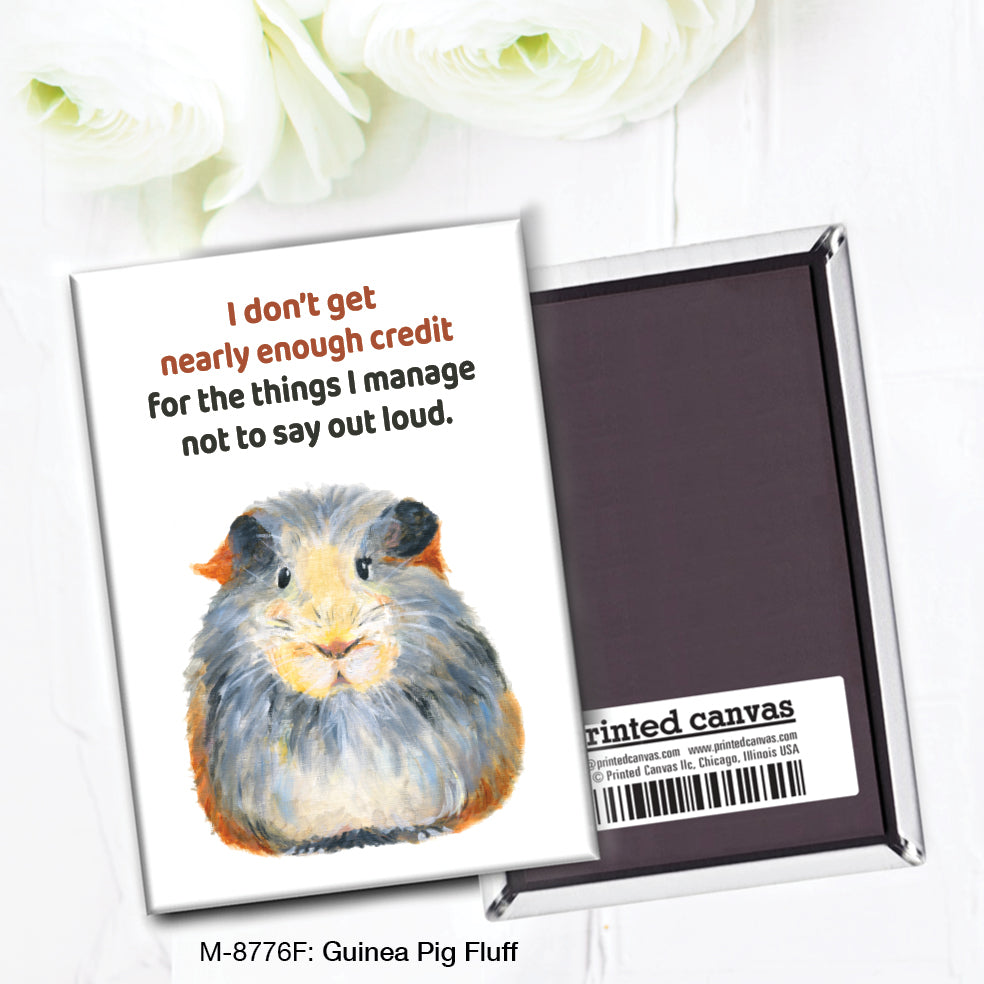 Guinea Pig Fluff, Magnet (M-8776F)
