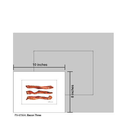 Bacon Three, Print (#8786A)