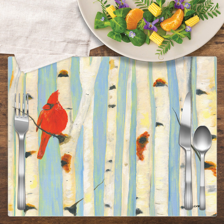 Cardinal & Birch, Vinyl Placemat (PMT-8800B)