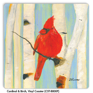 Cardinal & Birch, Vinyl Coaster (CST-8800F) - Printed Canvas