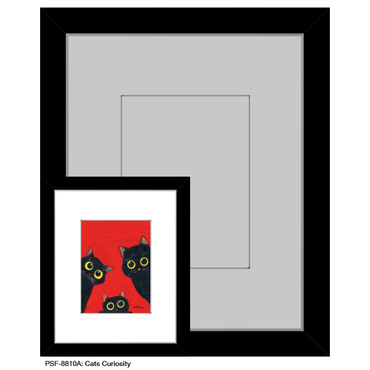 Cats Curiosity, Print (#8810A)