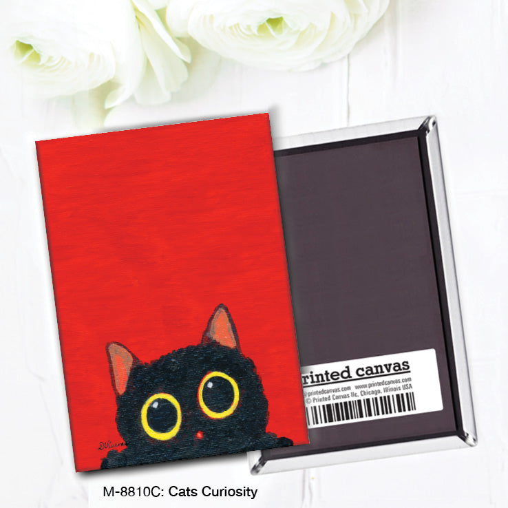 Cats Curiosity, Magnet (M-8810C)