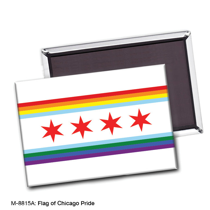 Flag of Chicago Pride, Magnet (M-8815A)