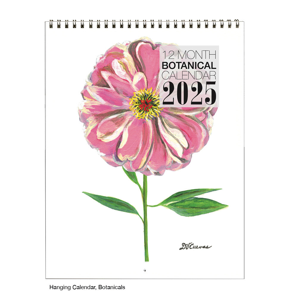 Hanging Letter Calendar, Botanicals
