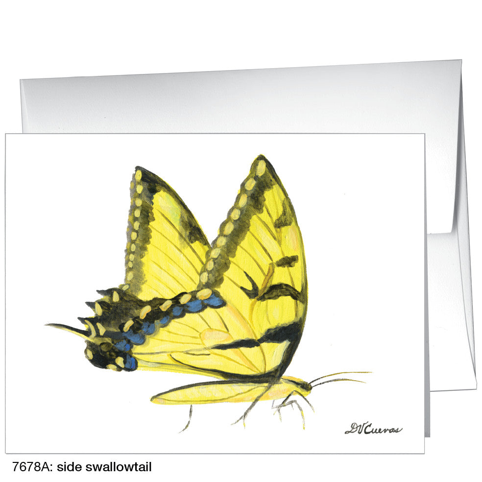 Side Swallowtail, Greeting Card (7678A), A2, printedcanvas.com