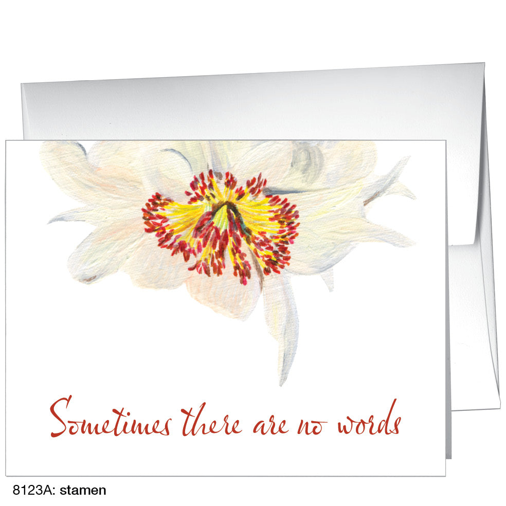 Stamen, Greeting Card (8123A), A2, printedcanvas.com