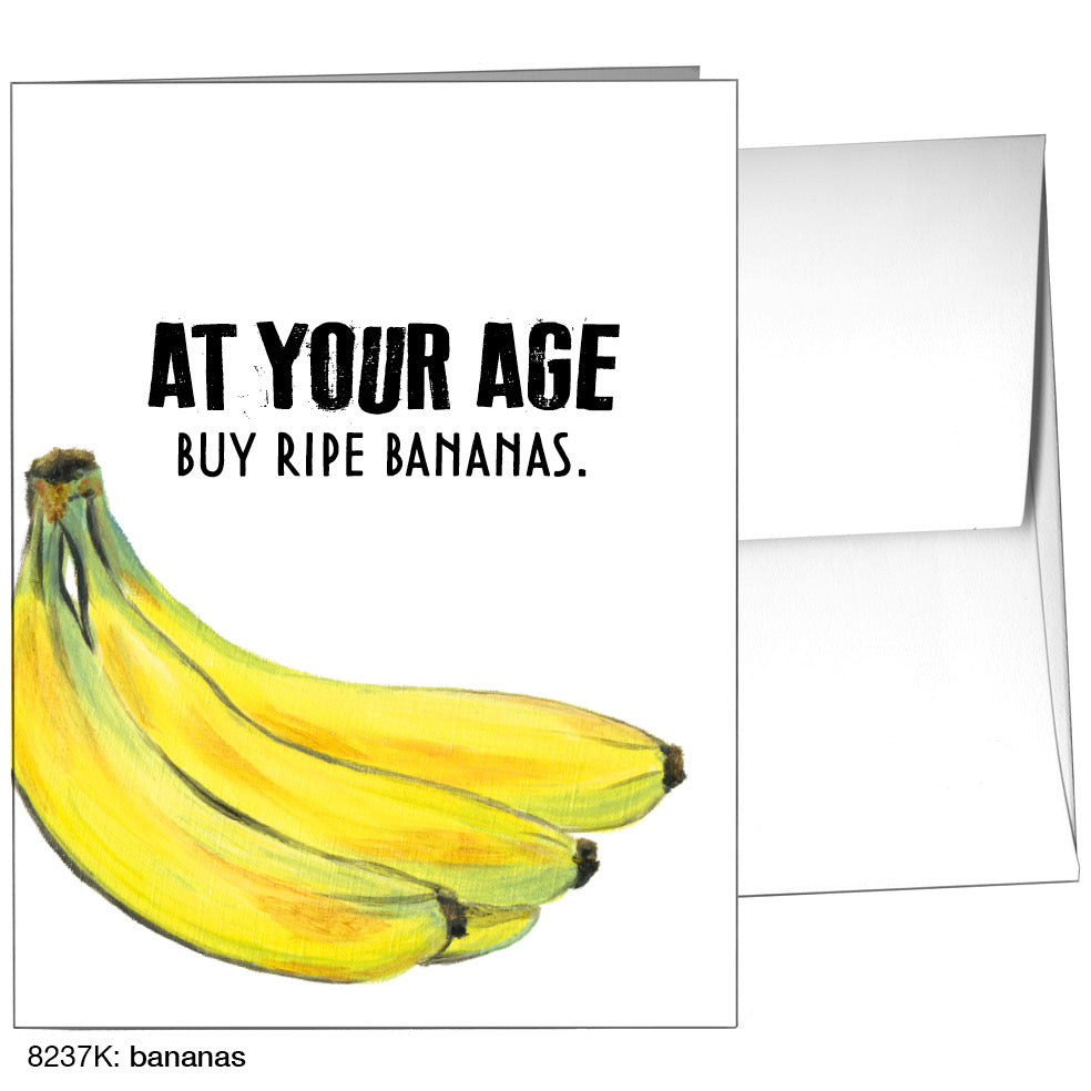 Bananas, Greeting Card (8237K), A2, printedcanvas.com