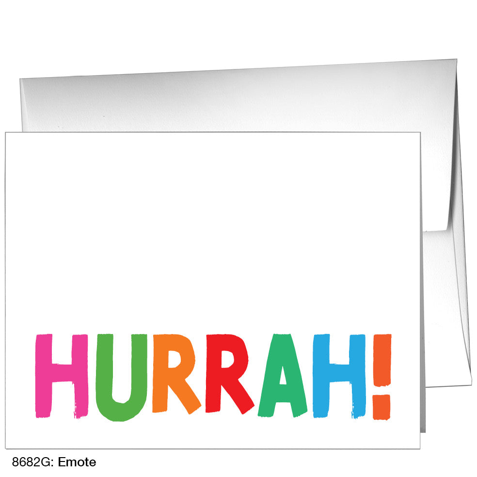 Emote, Greeting Card (8682G), A2 Card, printedcanvas.com