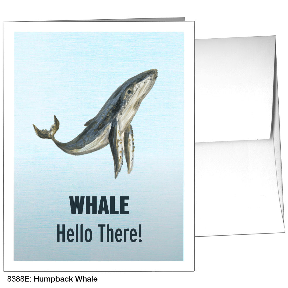Humpback Whale, Greeting Card (8388E), A2, printedcanvas.com