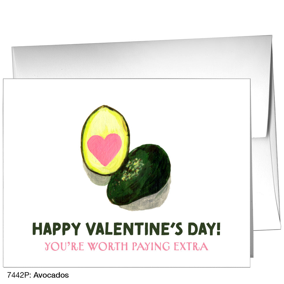 Avocados, Greeting Card (7442P), A2, printedcanvas.com