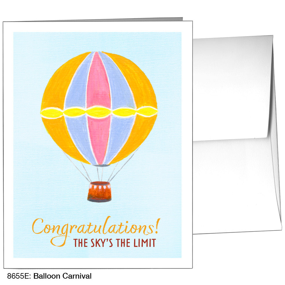 Balloon Carnival, Greeting Card (8655E), A2 Card, printedcanvas.com