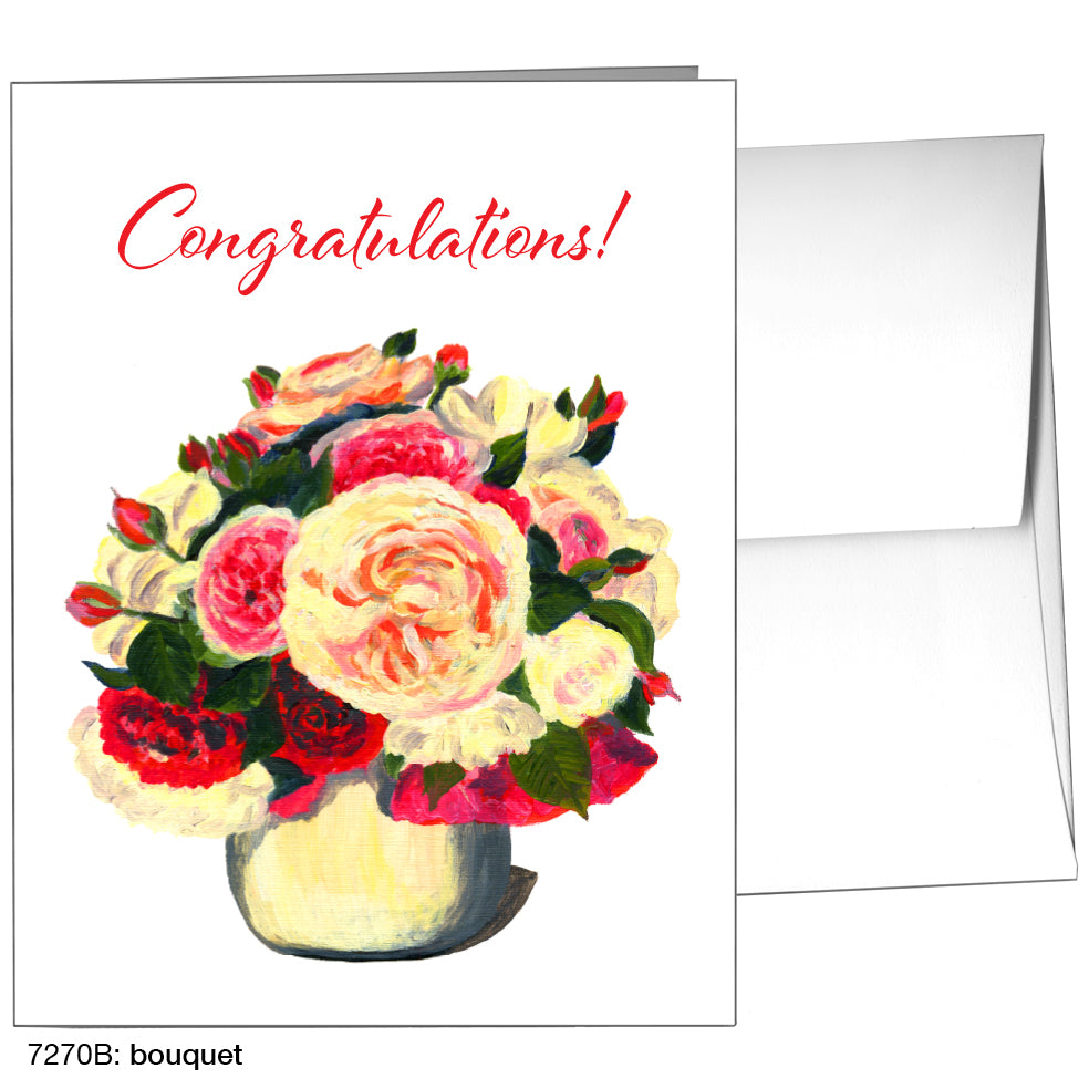 Bouquet, Greeting Card (7270B), A2, printedcanvas.com
