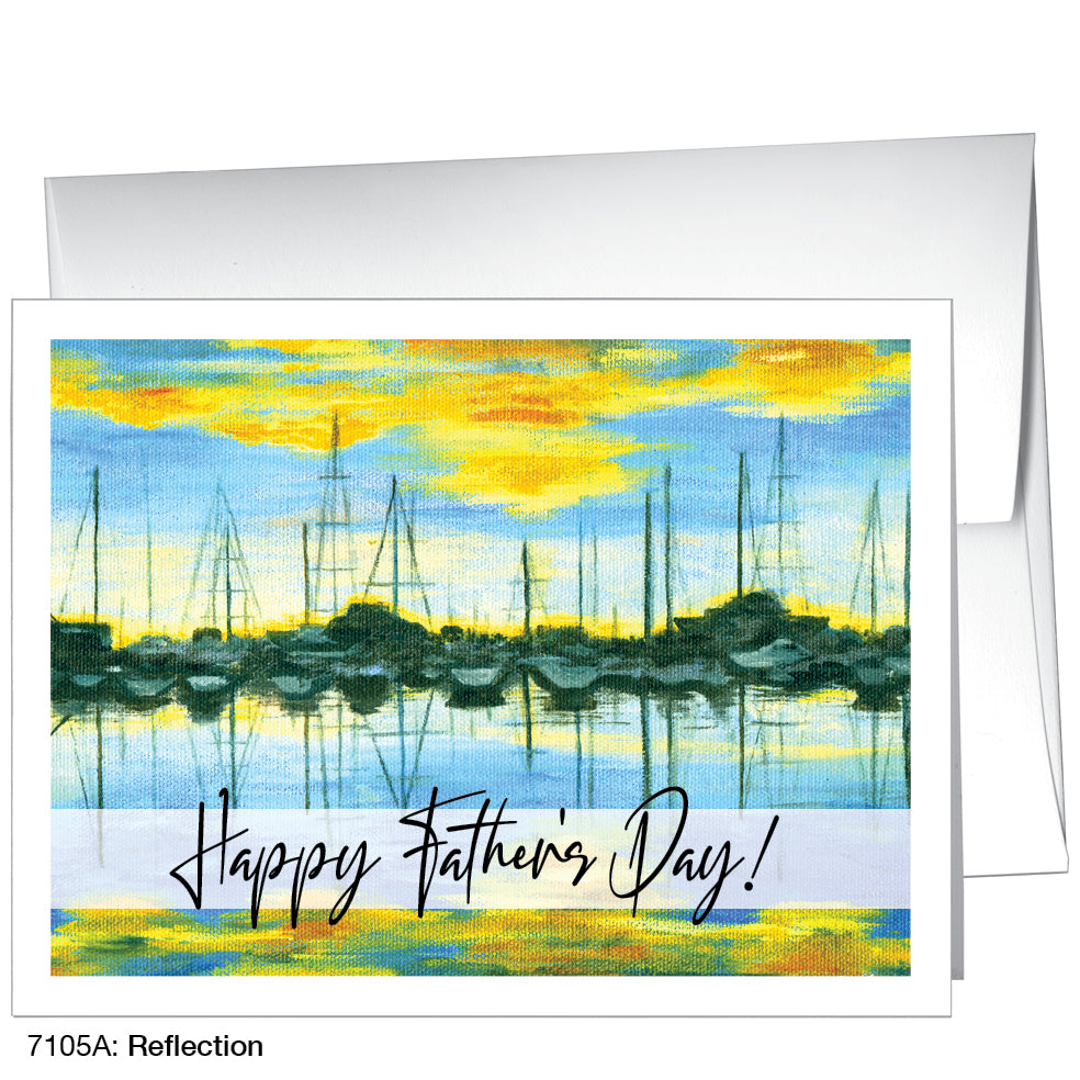 Reflection, Greeting Card (7105A), A2 Card Front, www.printedcanvas.com
