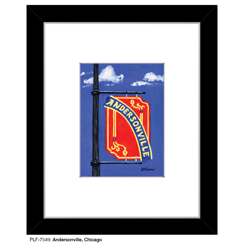 Andersonville, Chicago, Print (#7549) - Printed Canvas