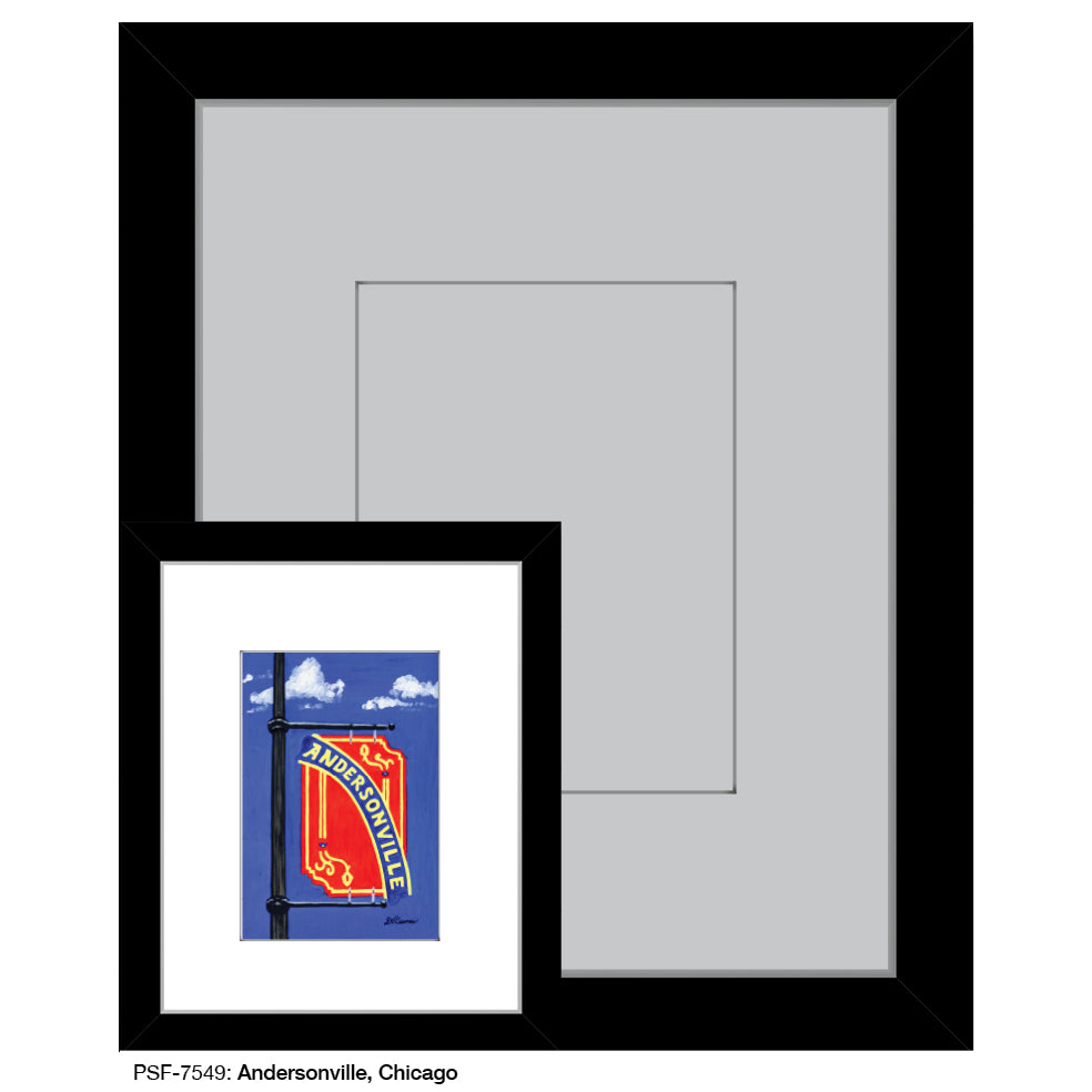 Andersonville, Chicago, Print (#7549) - Printed Canvas