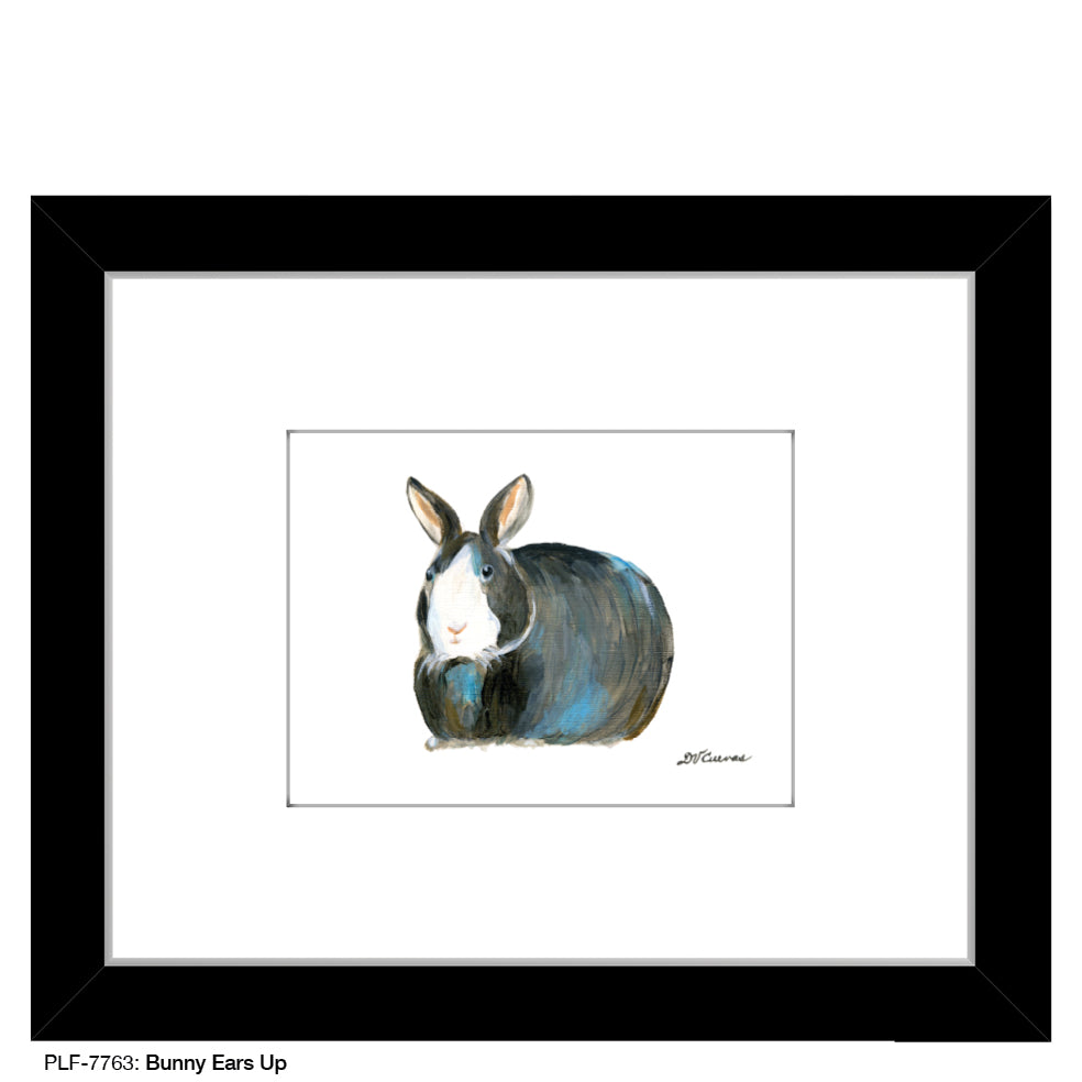 Bunny Ears Up, Print (#7763) - Printed Canvas