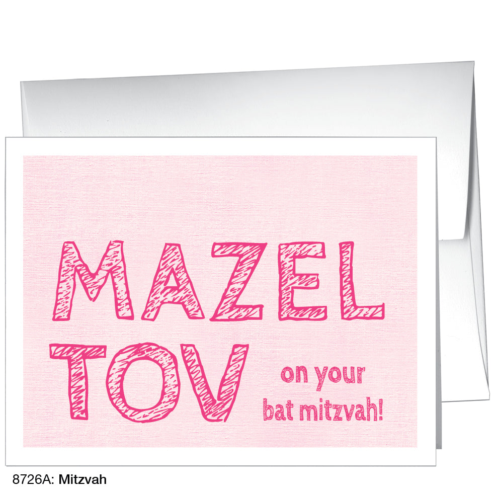 Mitzvah, Greeting Card (8726A), A2, printedcanvas.com
