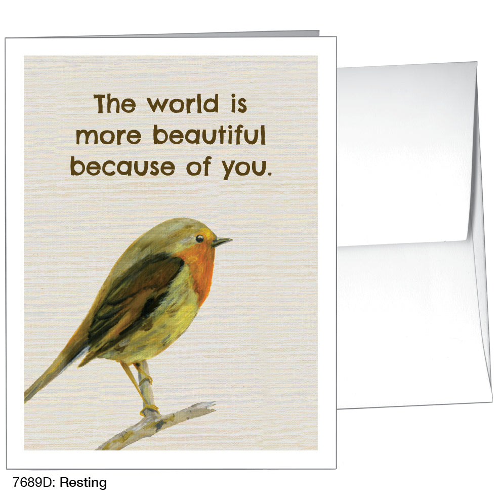 Resting, Greeting Card (7689D), A2, printedcanvas.com