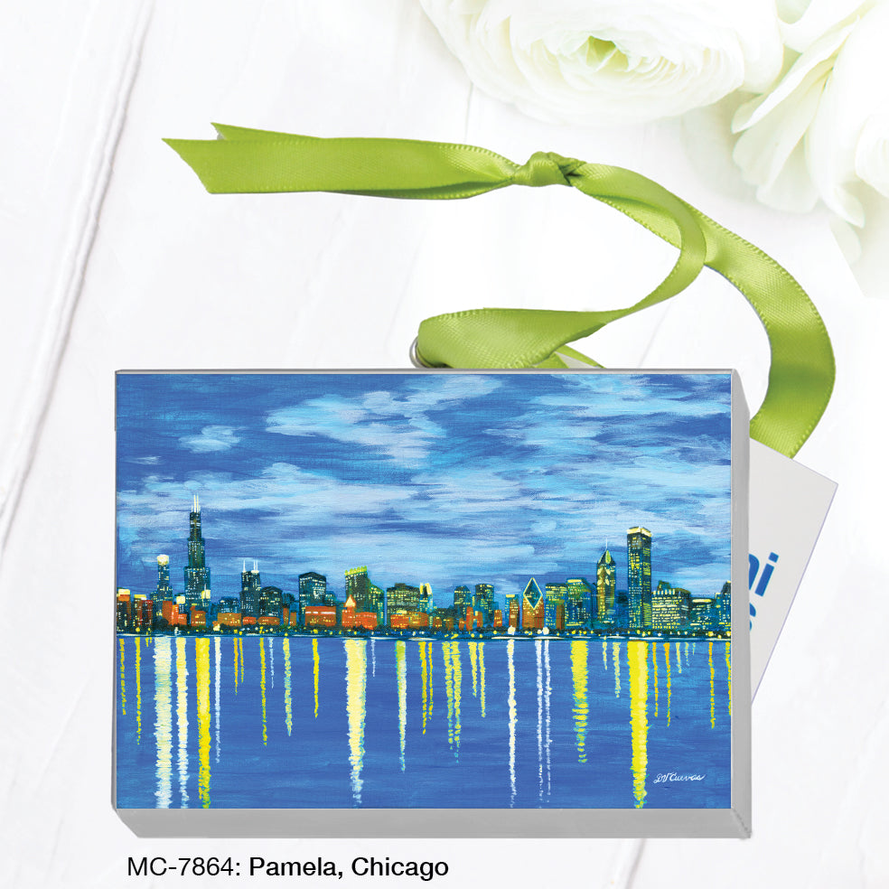 Pamela, Chicago, Mini Canvas (MC-7864), Front, printedcanvas.com