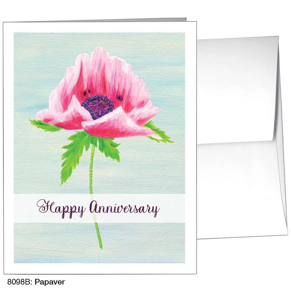 Papaver, Greeting Card (8098B), A2 Card, printedcanvas.com