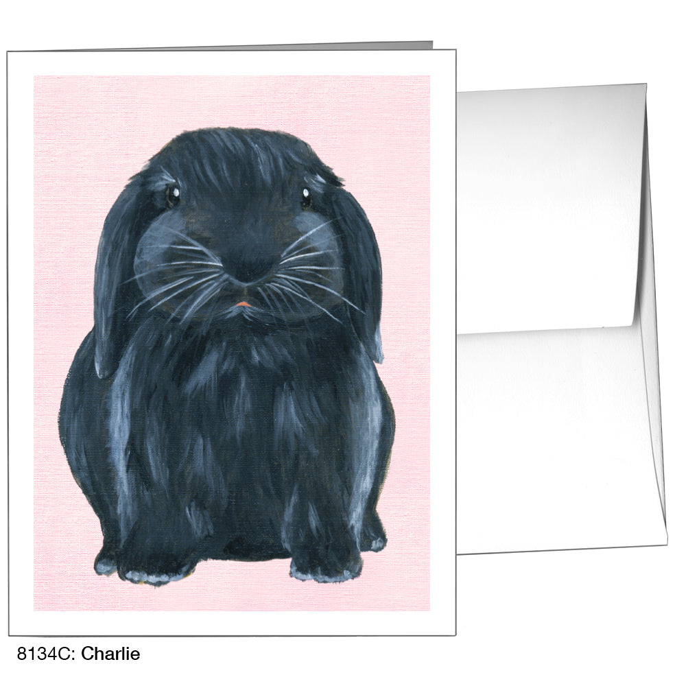 Charlie, Greeting Card (8134C), A2 Card Front, www.printedcanvas.com