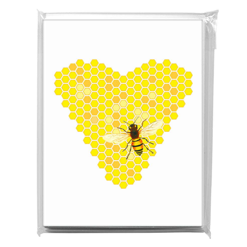 Bee Wings, Greeting Card (7613ZAA), A2 8-Pack, printedcanvas.com