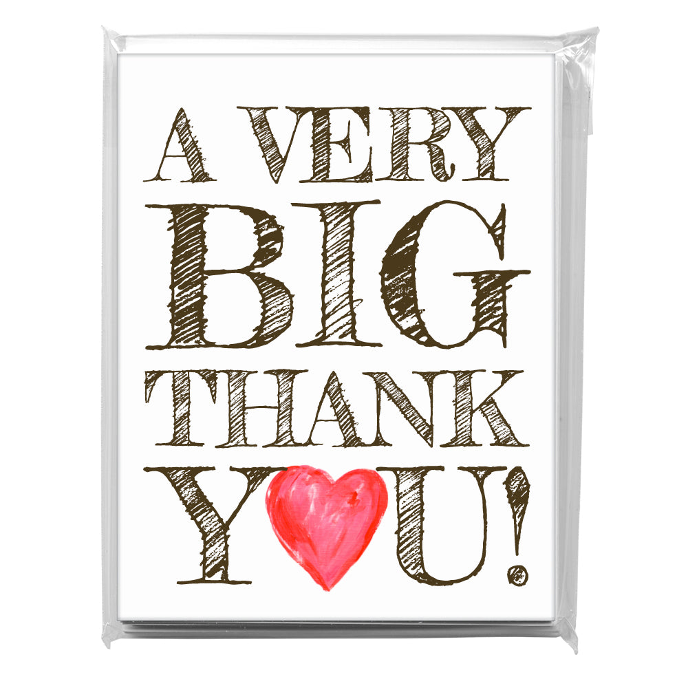 Big, Greeting Card (8053A), A2 8-Pack, printedcanvas.com