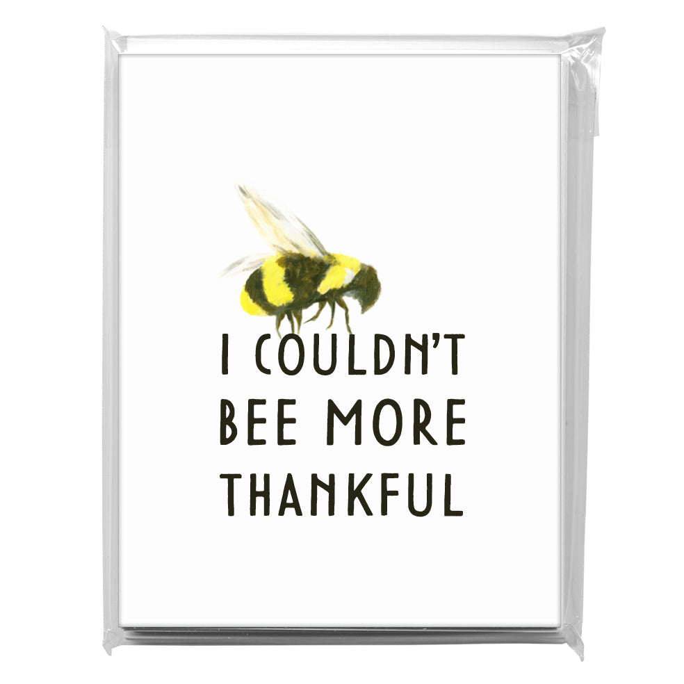 Bee Yellow, Greeting Card (8247N), A2 8-Pack, printedcanvas.com